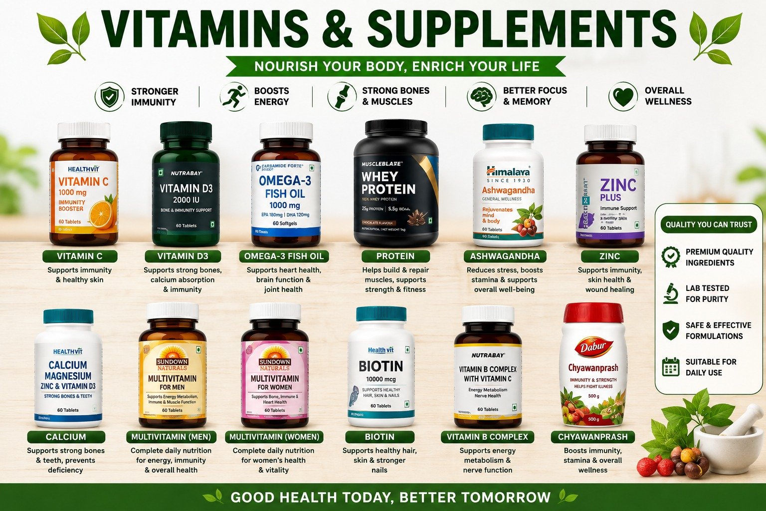 Vitamins & Supplements