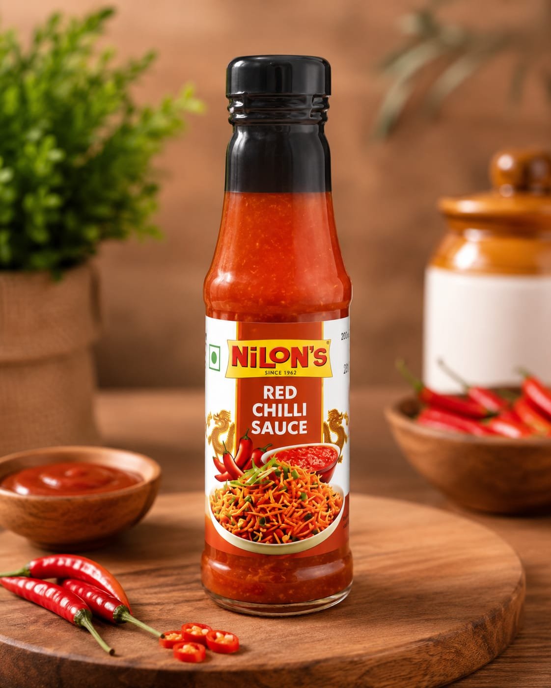 Nilon's Red Chilli Sauce 180 gm