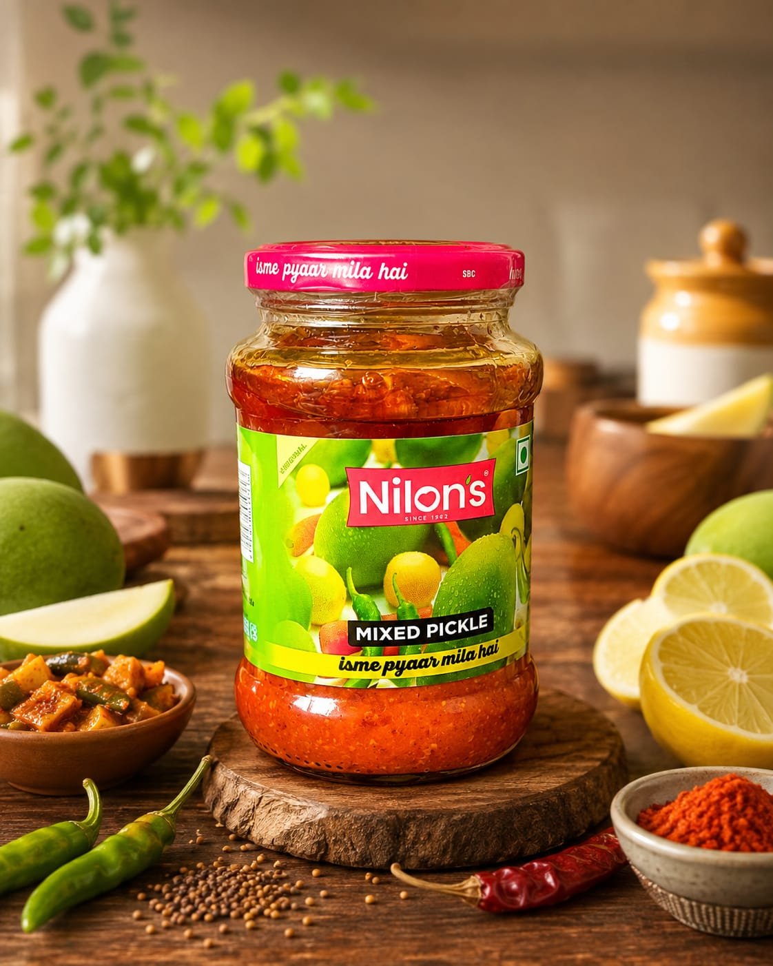 Nilon's Mixed Pickle 375 gm