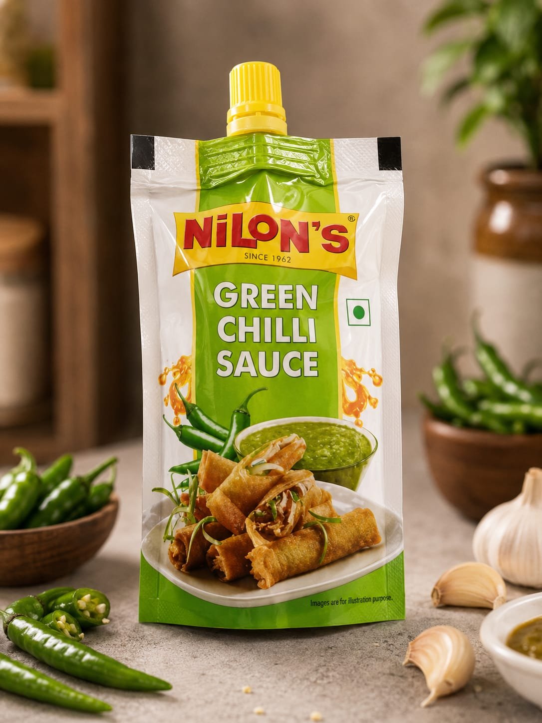 Nilion's Green  chilli Sauce