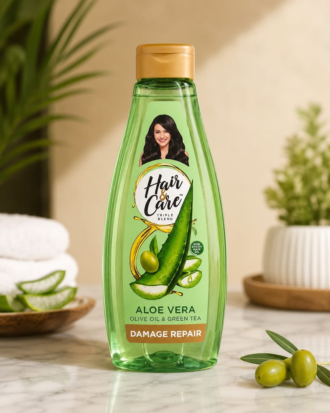 Hair and care Aloe versa Green Tea Oil 200 ml