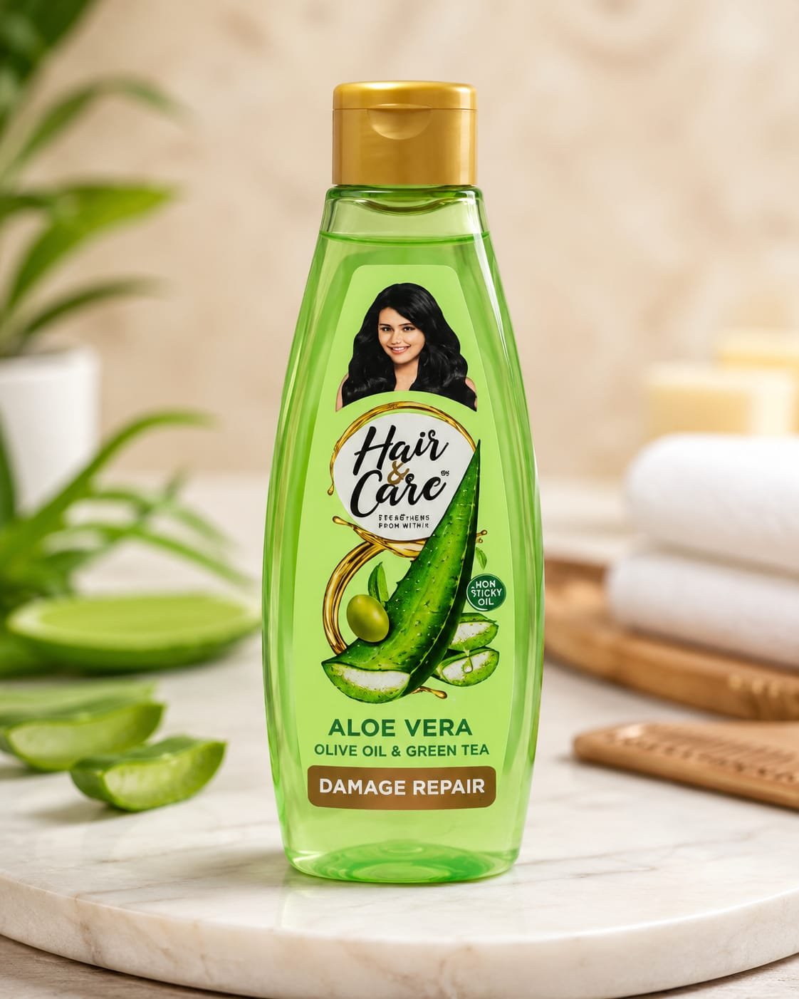 Hair and care Aloe vera Hair oil 100 ml