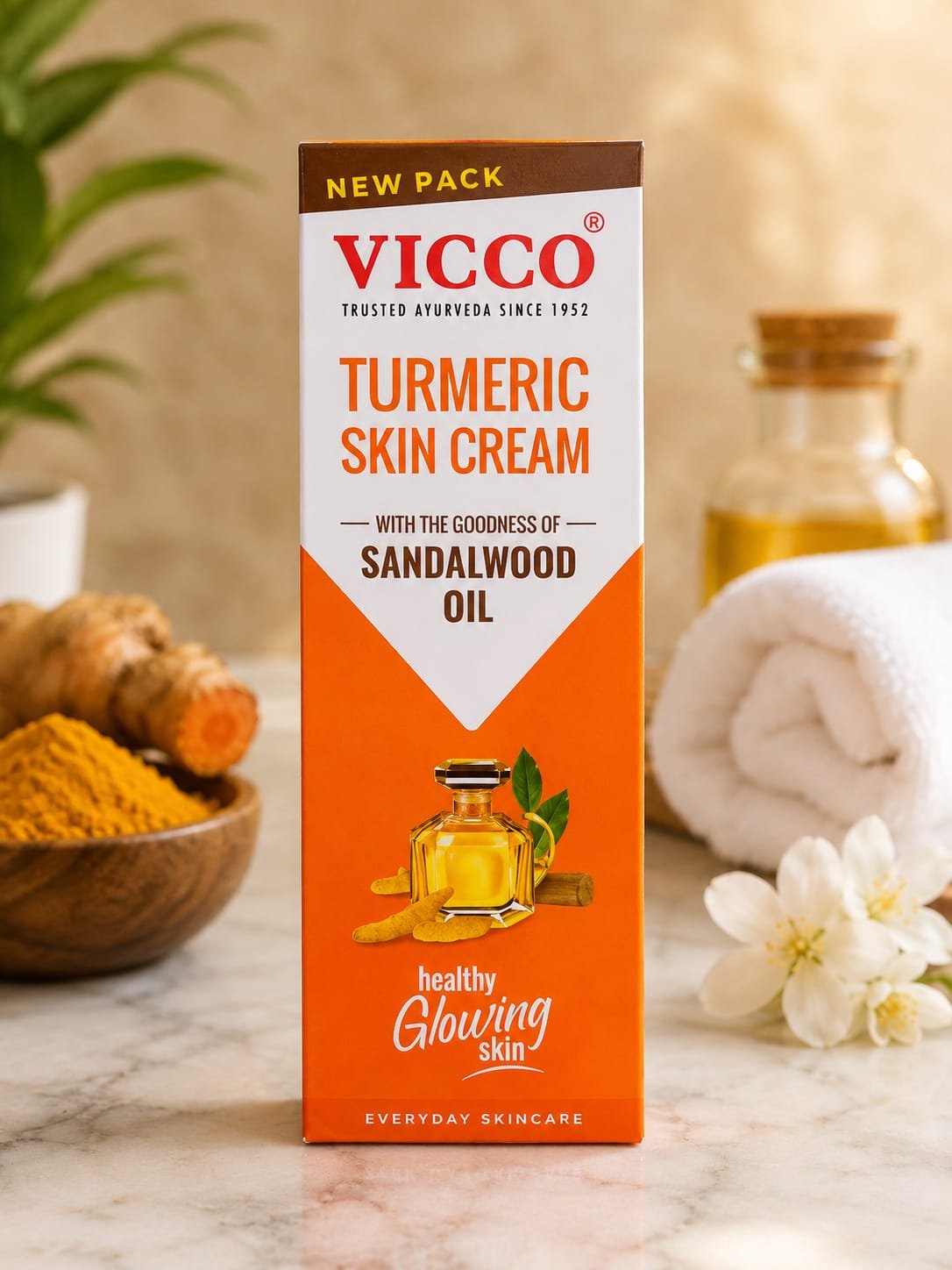 Vicco Turmeric Skin Cream Oil 30 g