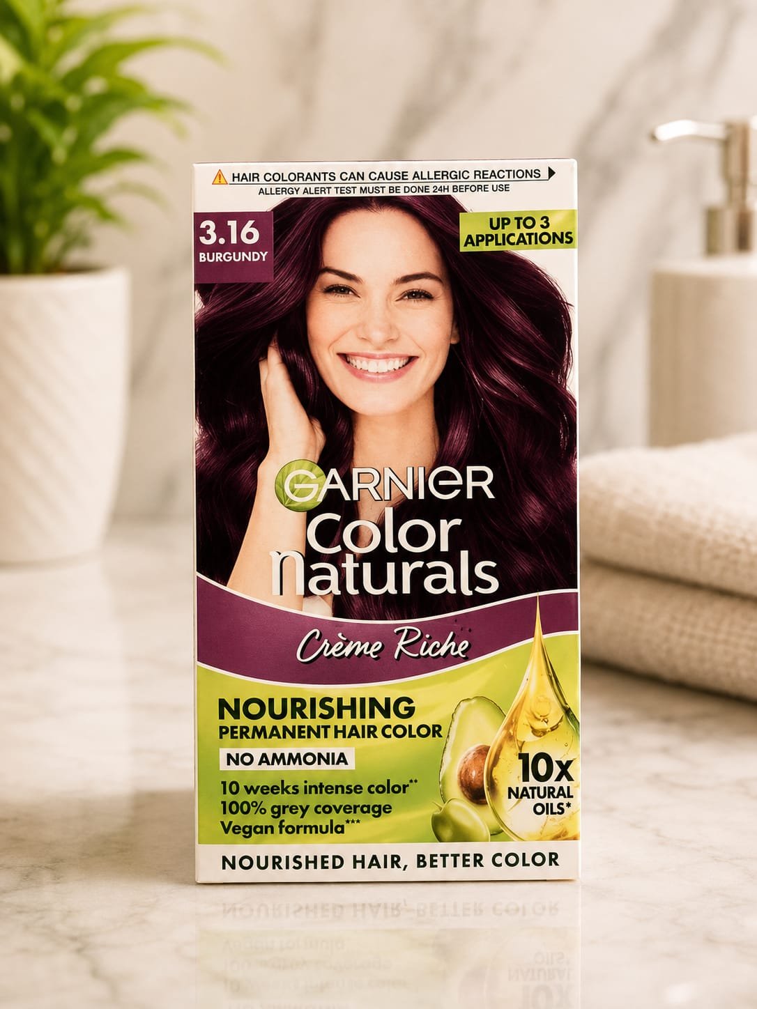 Garnier Color Natural Burgundy color