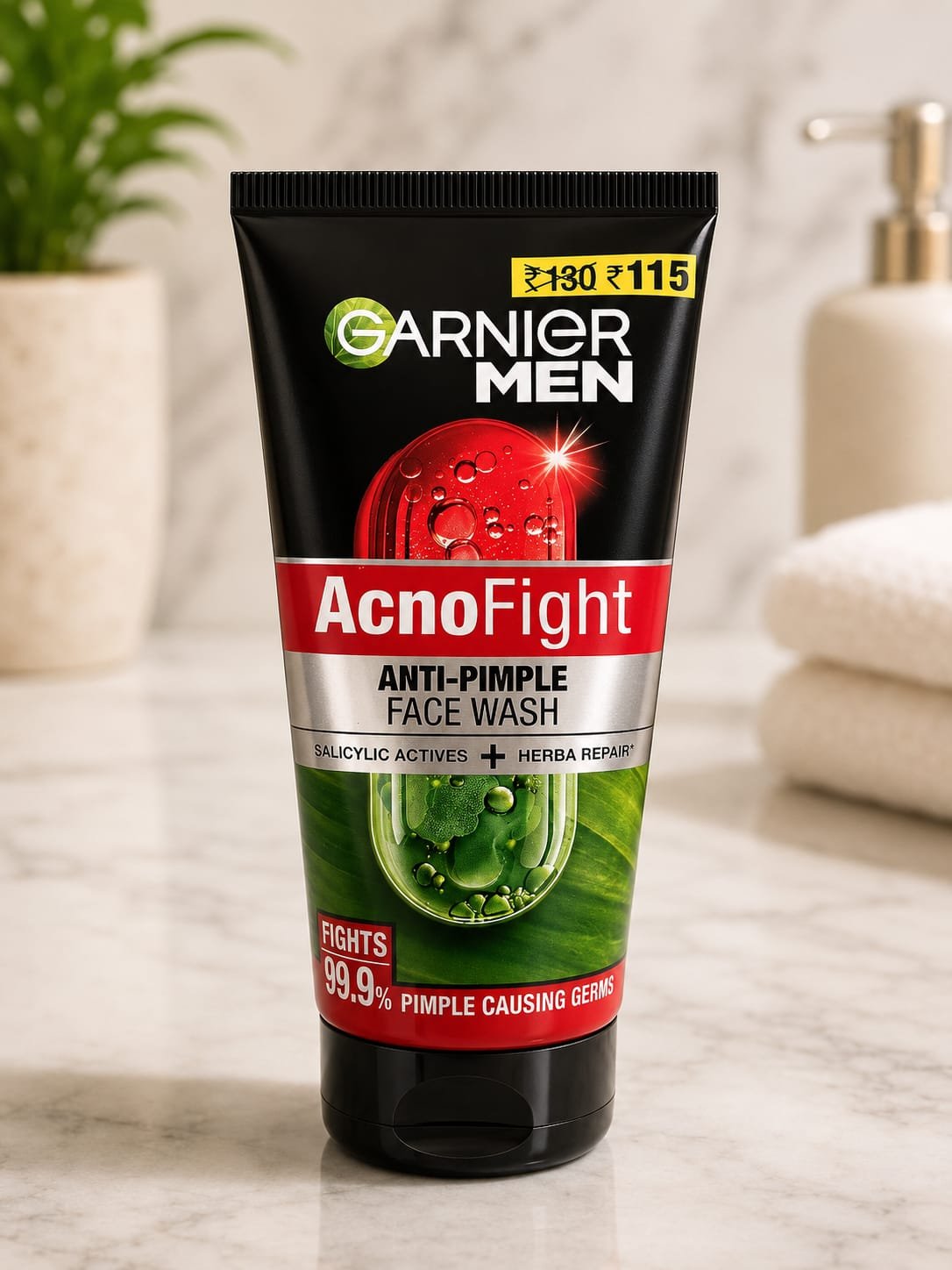 Garnier Men Acno Fight Anti Pimple Face Wash 50g
