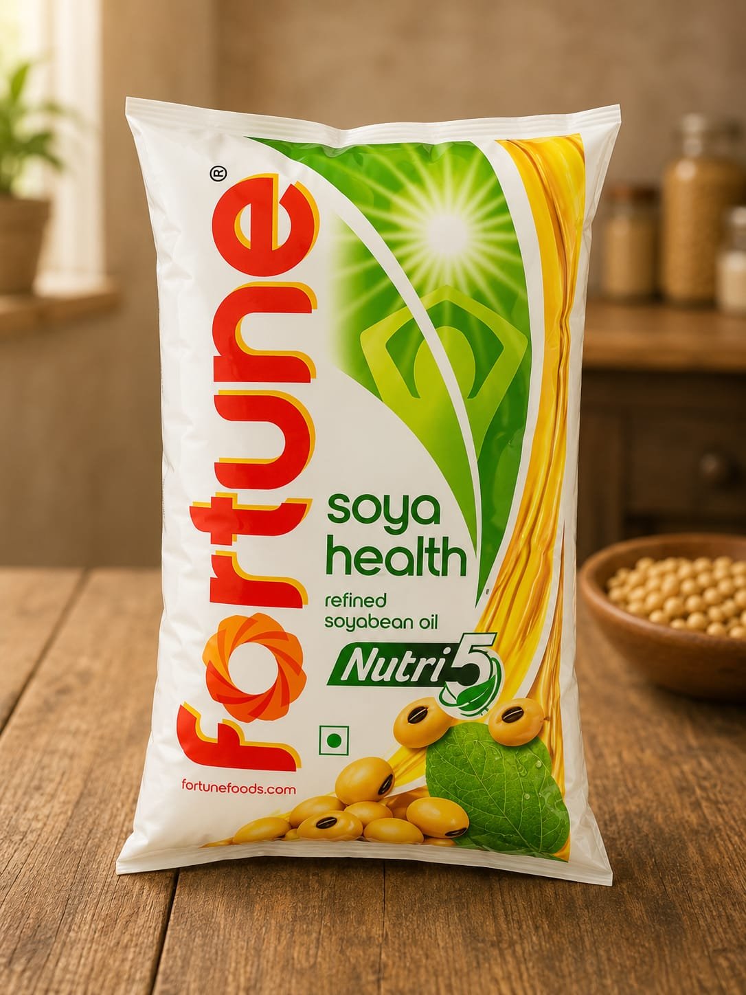 Fortune Soya Health Refine Soyabean Oil 750g
