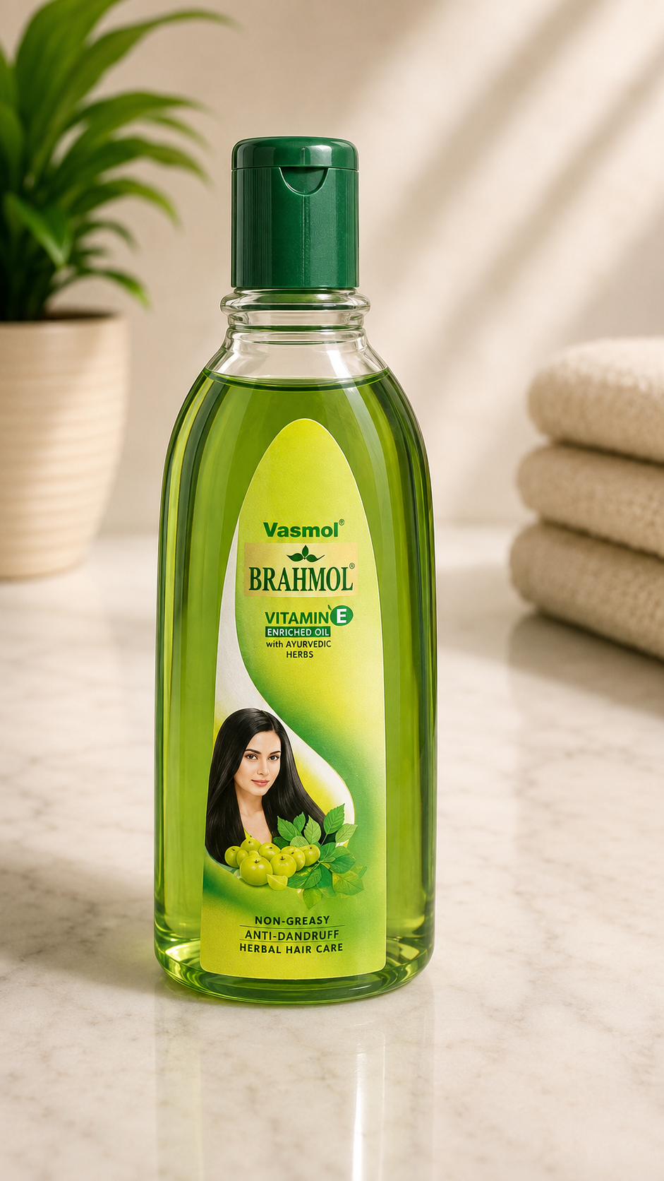 Vasmol Bhrahmol Vitamin E Hair Oil 90 ml
