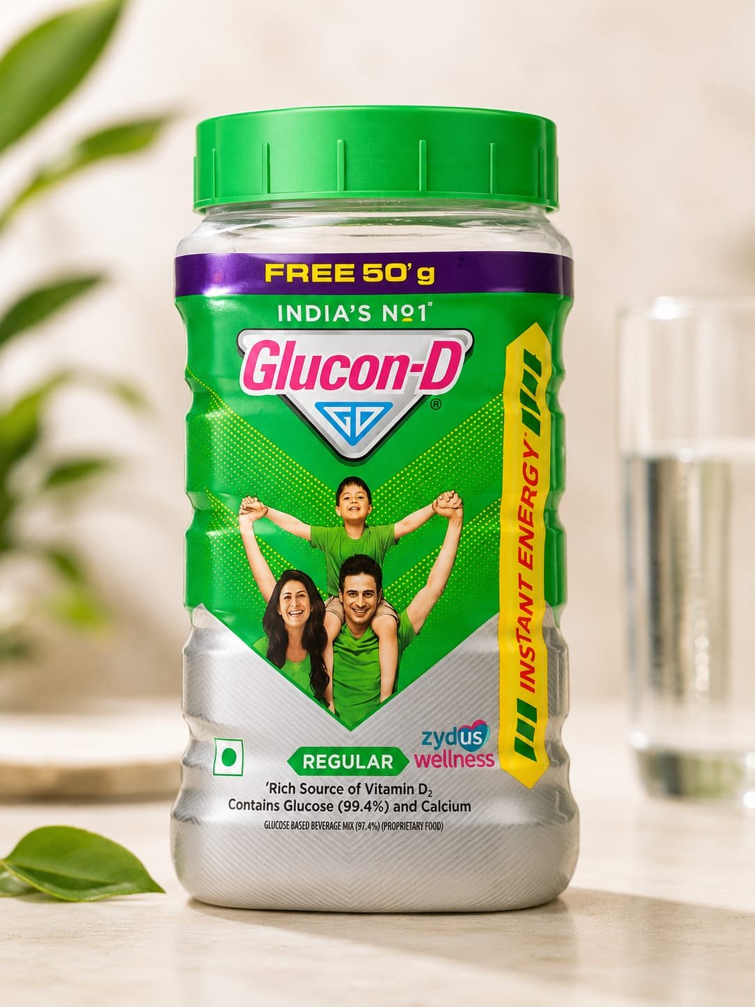 Glucon D Regular 450 gm +Free 50 gm