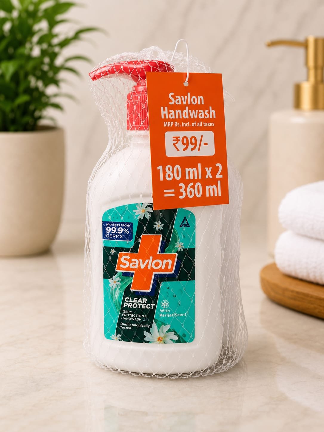 Savlon Handwash 180 ml (Buy 1 Get 1 free)