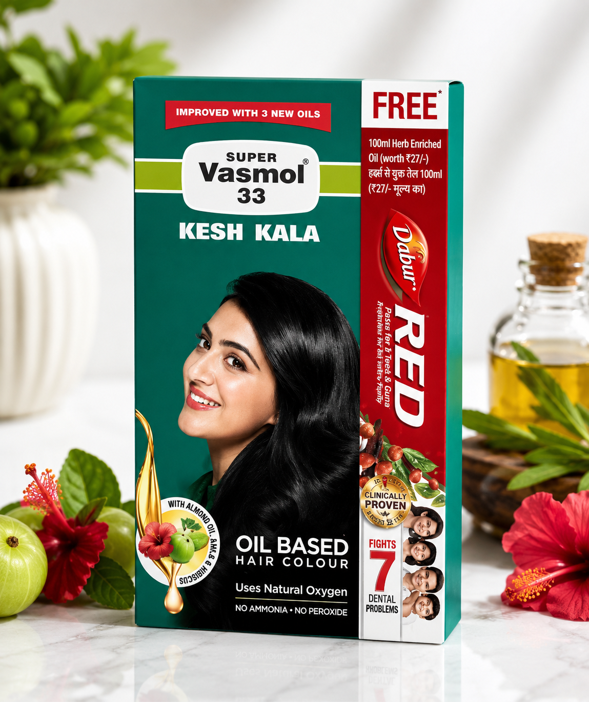 Vasmol Kesh kala Hair Color (Black)
