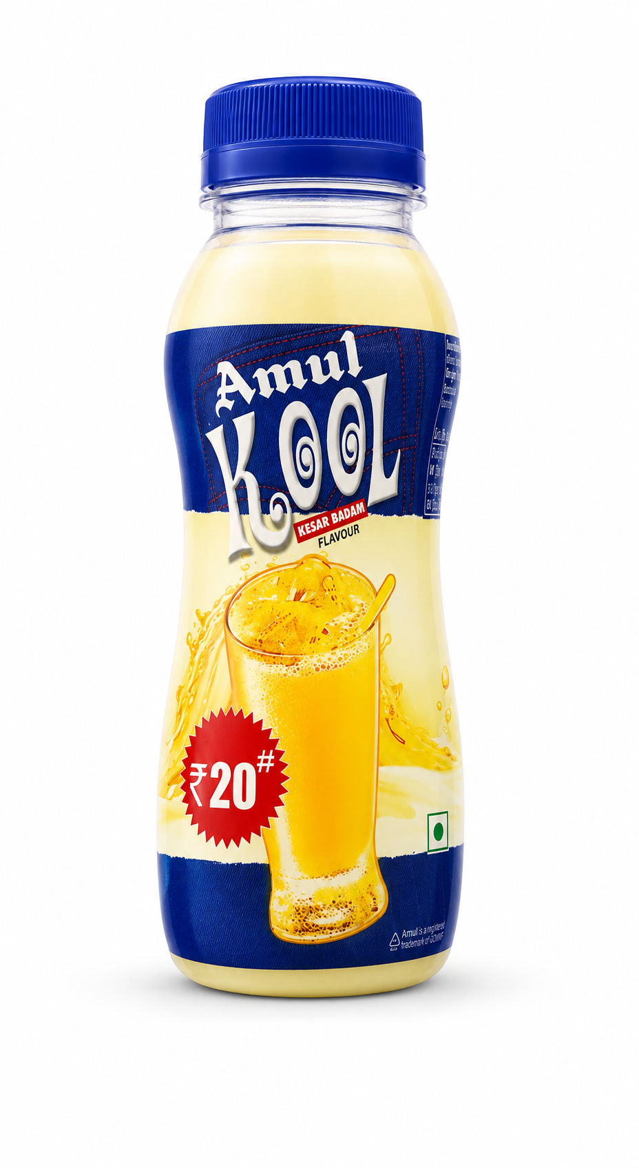 Amul kool Kesar badam 180 ml