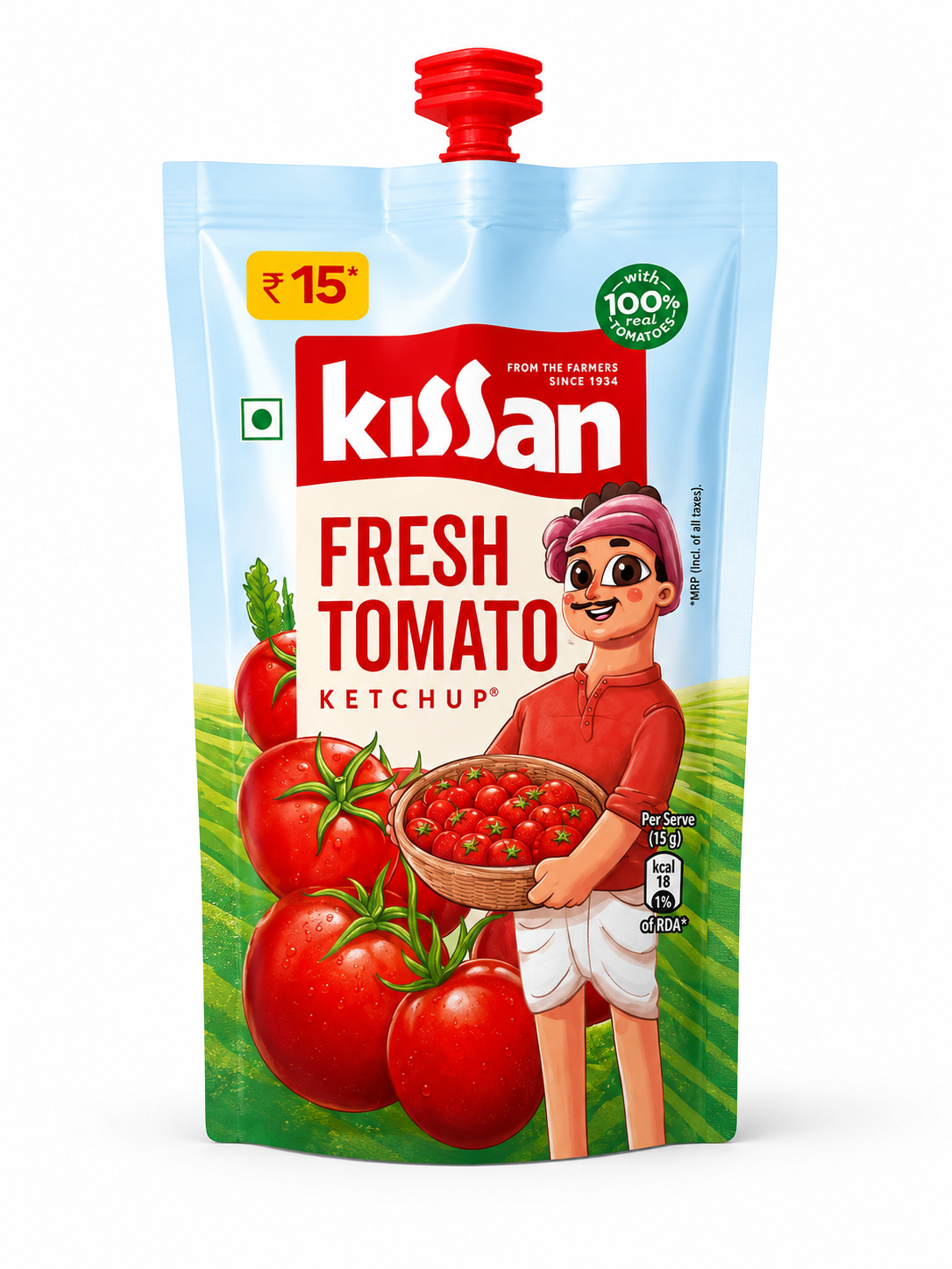 Kissan fresh tomato ketchup 85 g