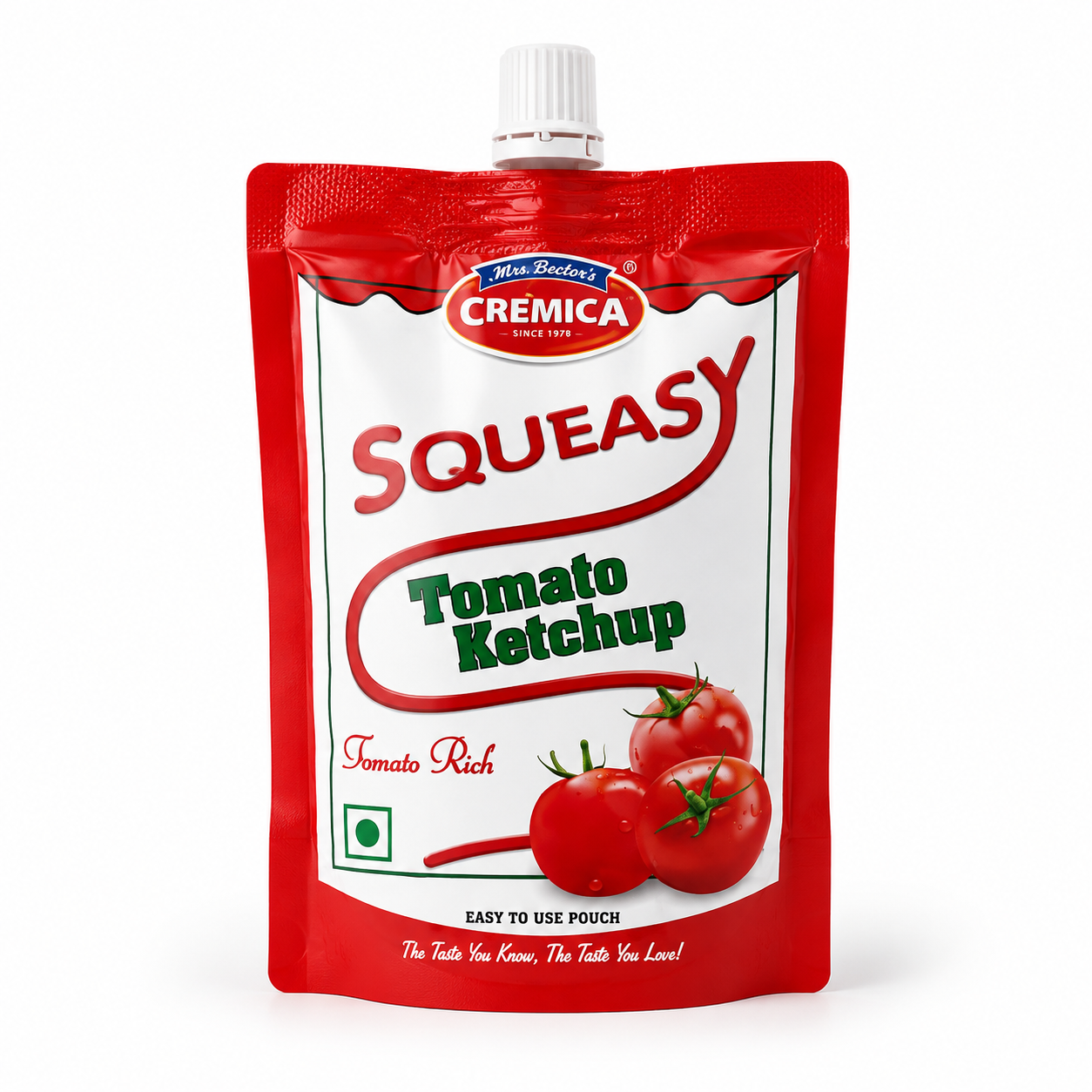 Cremica Squeasy Tomato ketchup 90 g