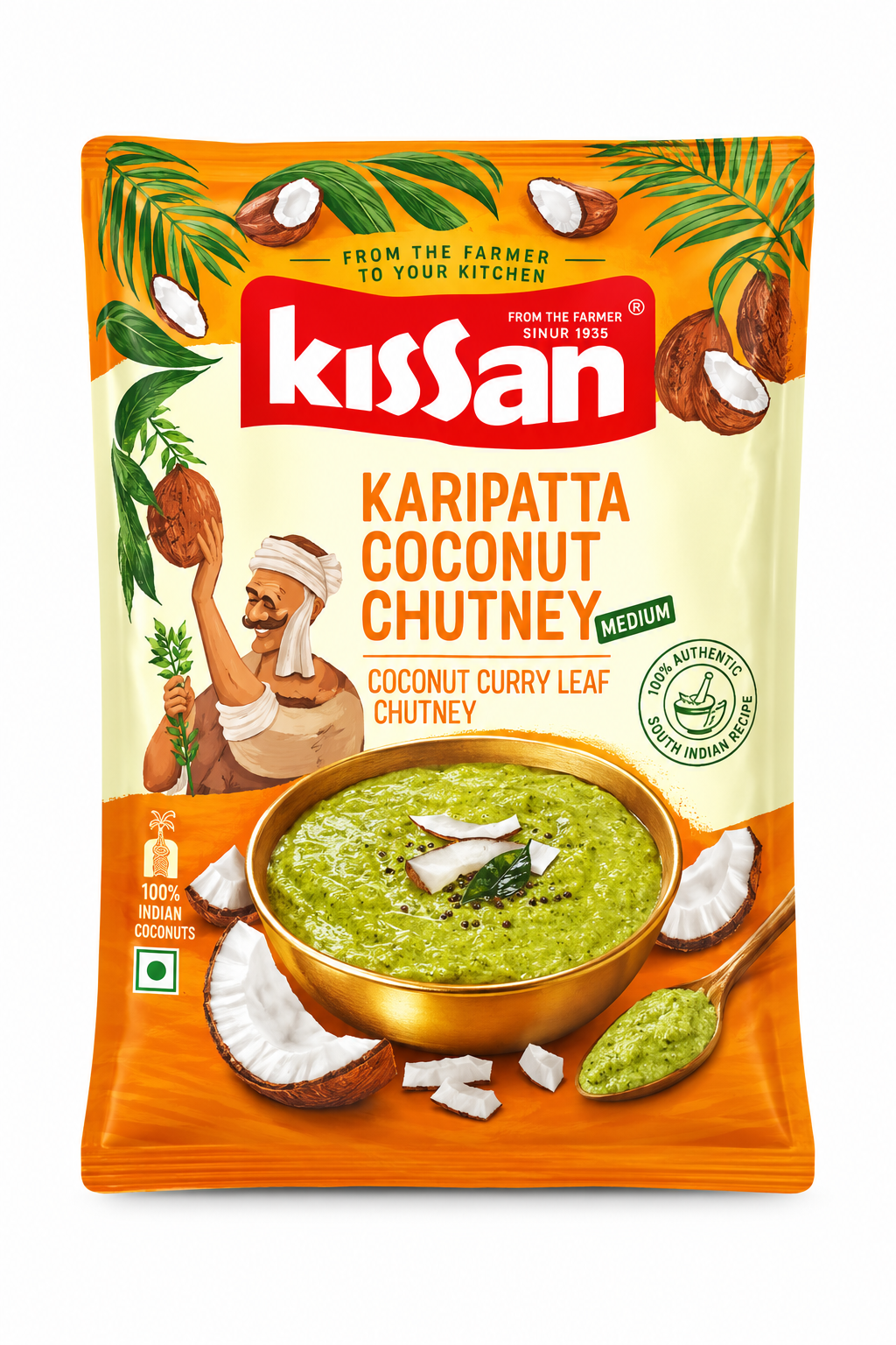 Kissan Karipatta coconut chutney 120 g