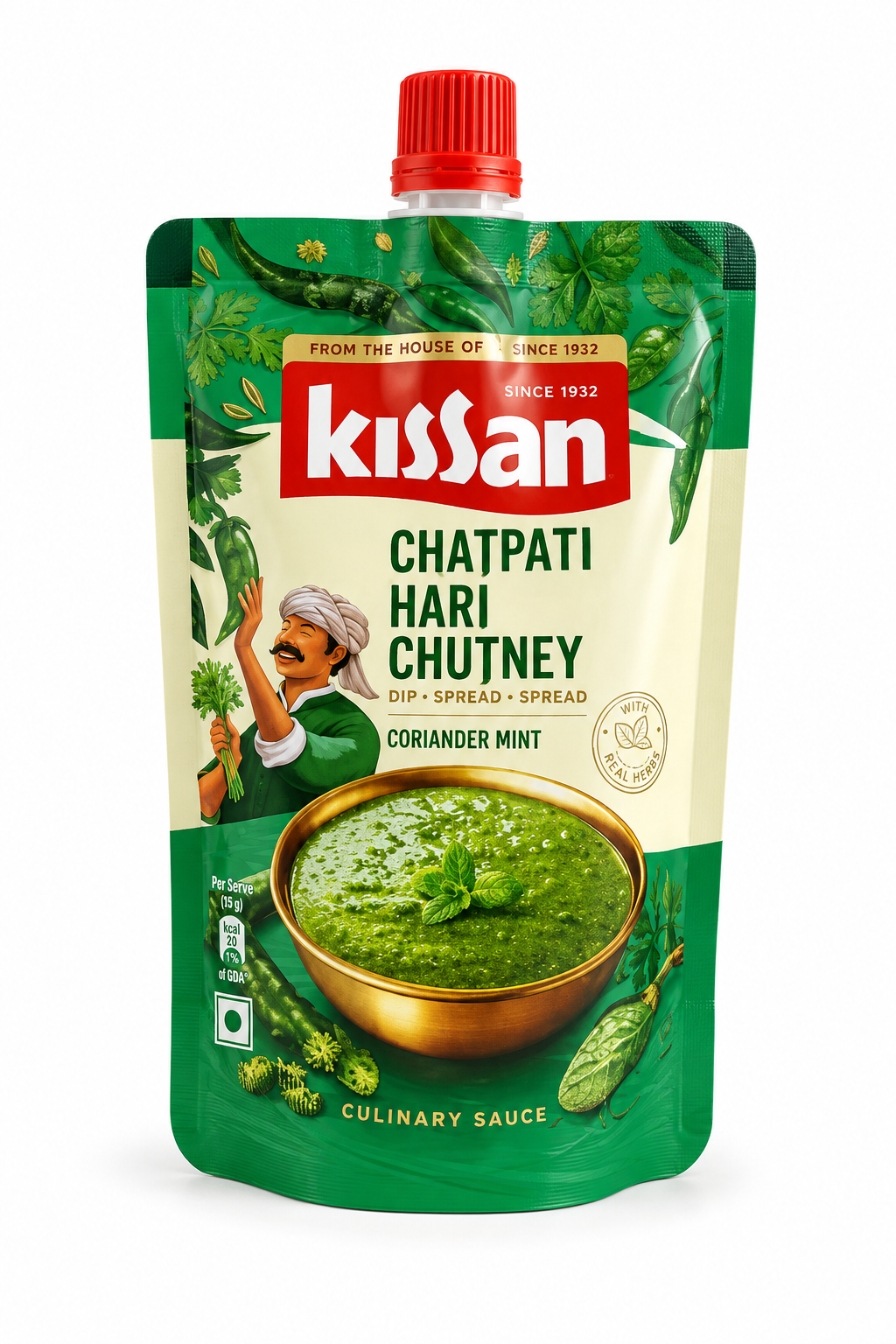 Kissan Chutpati hari chutney 200 g